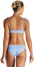 Vitamin A Luciana Bikini Bottom in Hamptons Stripe 167BF HAM: