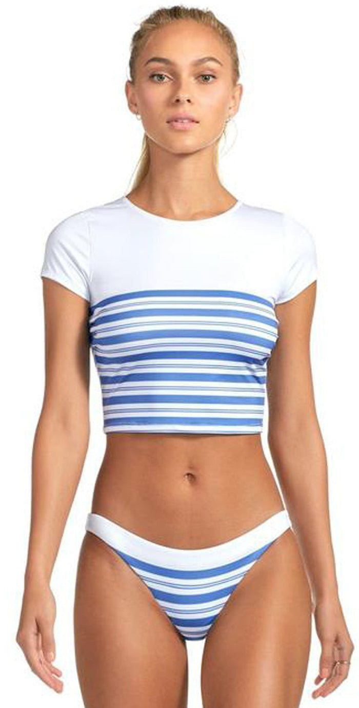 Vitamin A Luciana Full Coverage Bottom in Regatta Stripe 167BF REG: