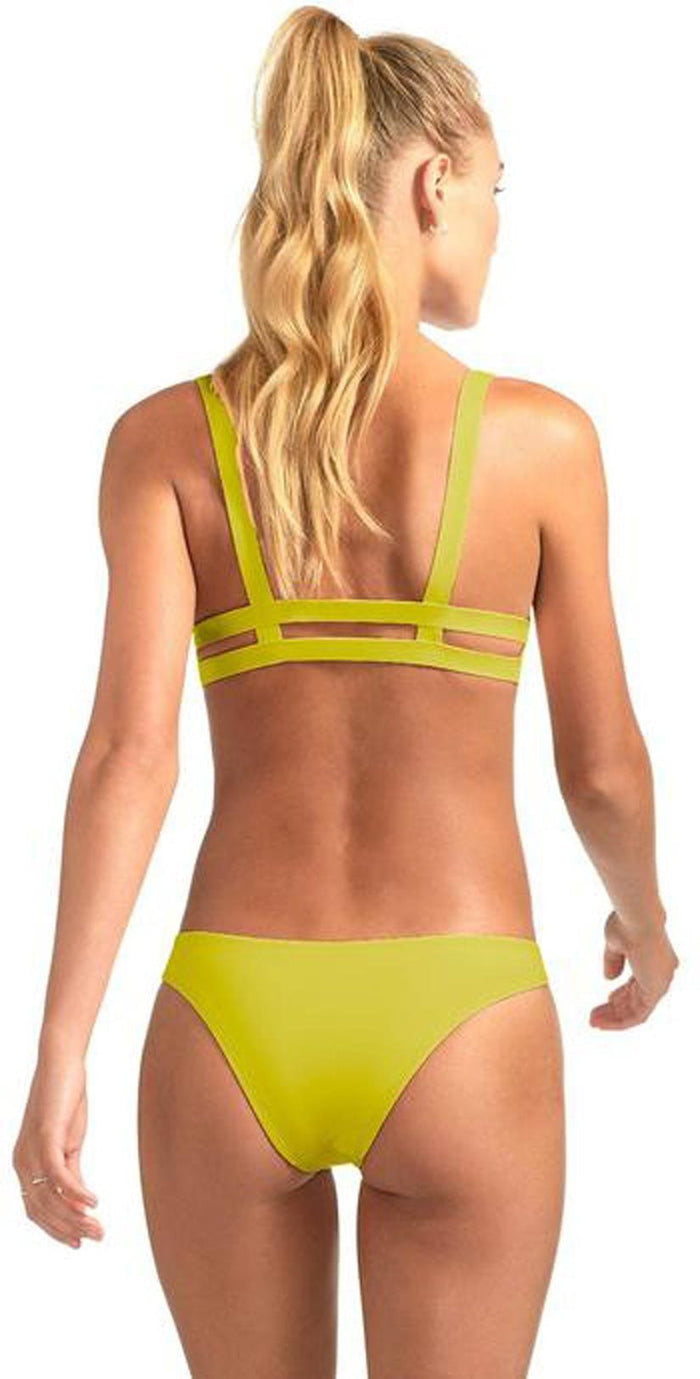 Vitamin A Neutra Bralette in Citron Refresh 40T CTR: