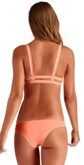 Vitamin A Neutra EcoLux Hipster Bottom in Coral 42B PEA: