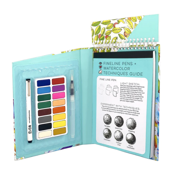Watercolor Travel Art Pack