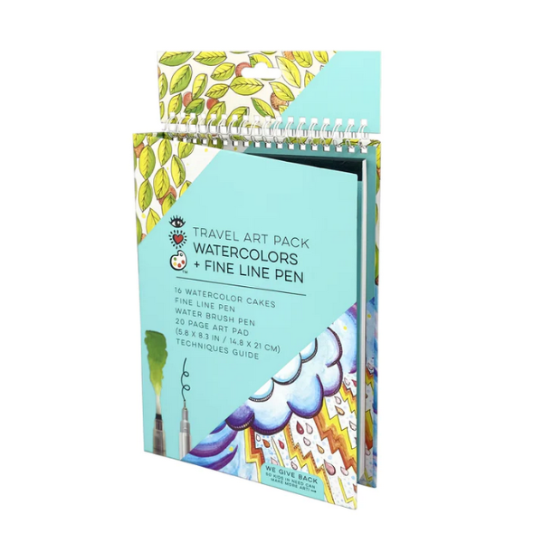Watercolor Travel Art Pack