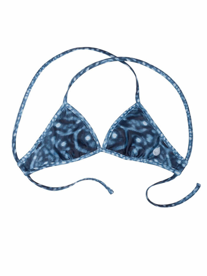 Whale Shark Warrior Reversible String Bikini Top | UPF 50+ | Waterlust