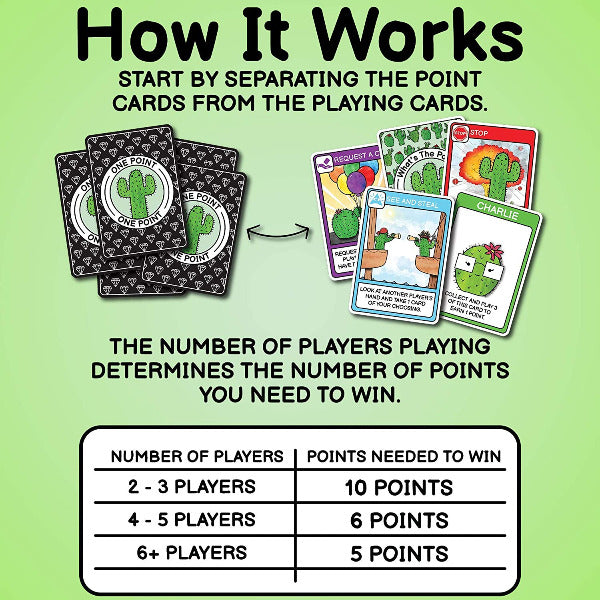 What's the Point Cactus Card Game