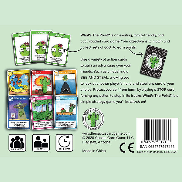 What's the Point Cactus Card Game