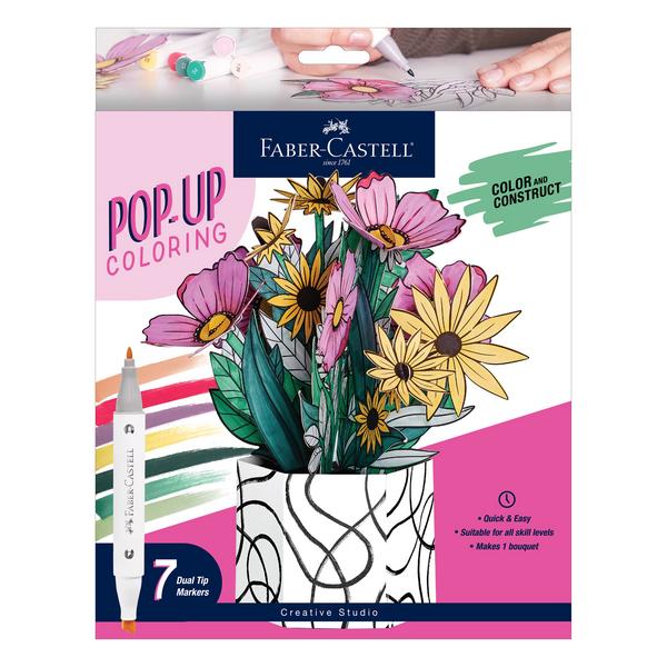 Wildflower Pop Up Coloring