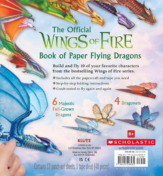 Wings of Fire Folded Flyers