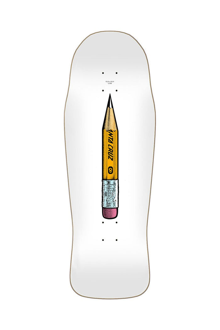 Winkowski Sketchbook Shaped 10.34in x 30.54in Santa Cruz Decks - Urban Monkey® - 11117018