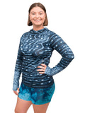 Model: Camilla is the Operations Manager here at Waterlust. She loves using her camera to communicate marine conservation issues. She is 5'8", 180lbs, and is wearing a size L