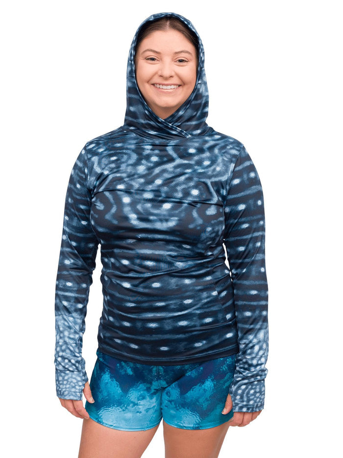 Model: Camilla is the Operations Manager here at Waterlust. She loves using her camera to communicate marine conservation issues. She is 5'8", 180lbs, and is wearing a size L