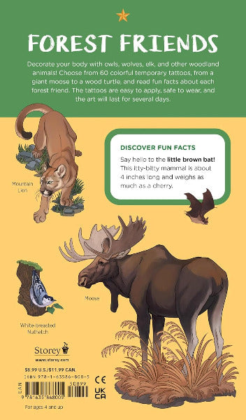 Woodland Tattoos that Teach