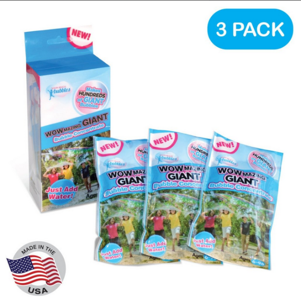 WOWmazing Bubble Concentrate Refill 3pack