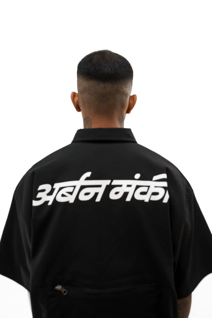 Zip Pocket Shirt // Black - Urban Monkey® - UM23A_SH_007B_S
