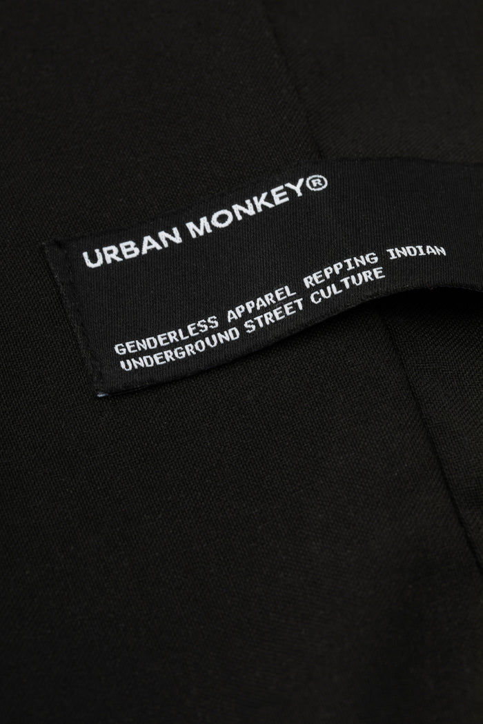 Zip Up Shirt // Black